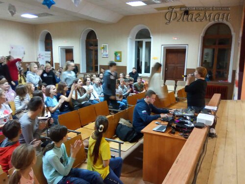 Делегация отряда на осенних каникулах в ДОЛ Буревестник